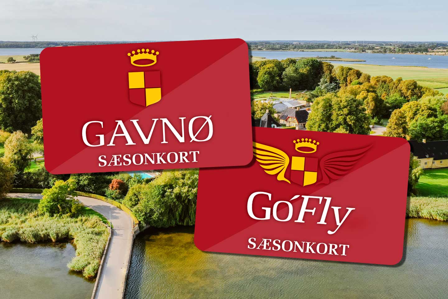 Sæsonkort til Gavnø og Gavnø Go Fly